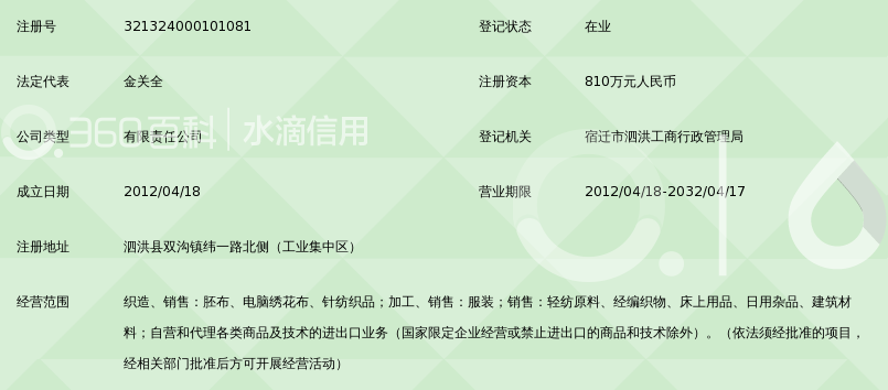 宿遷市金孟紡織_360百科